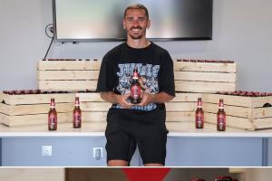 马竞送给格列兹曼212瓶啤酒，每一瓶啤酒代表着每一粒进球配图