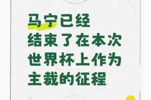 “曝马宁不再任世界杯主裁”登顶热搜！博主：因未携带完整裁判组配图