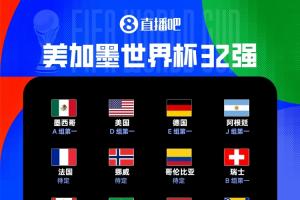 世界杯32强出炉19席:澳大利亚小组第二出线,前6组韩国等3队待定配图