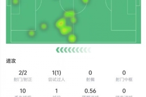 佩佩本场数据:2次射门打进2球,传球成功率93%,获评8.1分配图