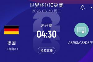 德国淘汰赛潜在对手:日荷瑞典所在F组第3 韩国、波黑、苏格兰 D3配图