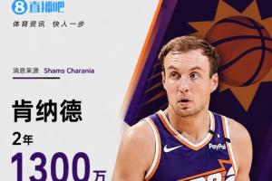 湖人神射离队！Shams：肯纳德2年1300万加盟太阳 第二年球员选项配图