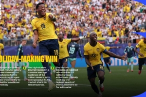 FIFA官方：2-1德国的比赛在厄瓜多尔国内创下本届赛事收视纪录配图