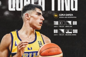 母校爱荷华大学官方：加尔扎将代表波黑男篮出战FIBA世界杯预选赛配图