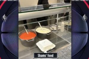 忙到忘了吃饭！Shams订餐后埋头爆料 餐盒一直没人认领配图