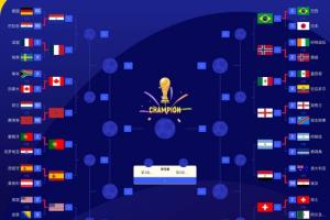 世界杯16强落位：还剩1席！阿根廷同1/4决赛分区已确定埃及、瑞士配图