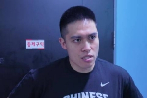 陈盈骏:吸取上一次被逆转翻盘的教训 打出自己的节奏做好防守配图
