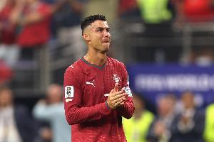 葡媒:C罗在世界杯淘汰赛0贡献,16强后共踢9场659分钟0球0助配图