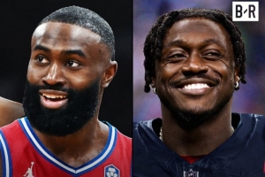 杰伦·布朗与NFL球星AJ·布朗是堂兄弟&均被交易&所在城市互换配图