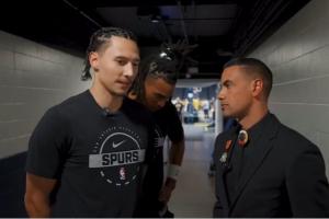 近水楼台先出轨!马刺官方解说员劈腿 睡了沃特斯的妹妹配图