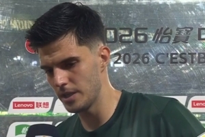 托利奇：2-0领先也不轻松，中超每个对手都不是很轻易能赢下的配图