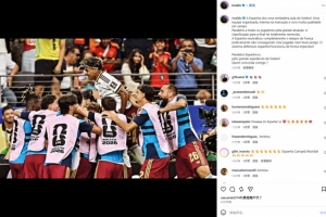 里瓦尔多社媒评球：西班牙完全压制了法国的进攻，晋级实至名归配图